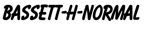 Bassett H Normal.ttf