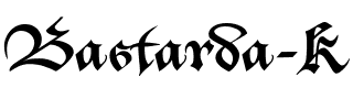 Bastarda-K Regular.ttf
