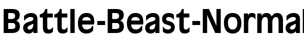 Battle Beast Normal.ttf