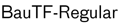 BauTF-Regular Regular.ttf