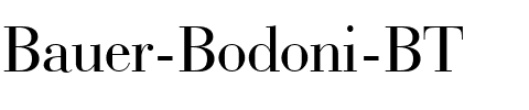 BauerBodni BT Roman.ttf