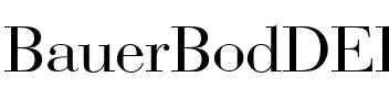 BauerBodDEE Regular.ttf