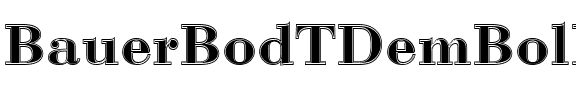 BauerBodTDemBolIn1 Regular.ttf