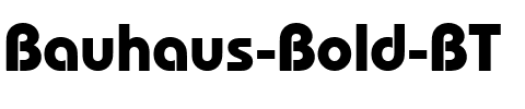 Bauhaus Md BT Bold.ttf