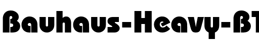 Bauhaus Hv BT Heavy.ttf