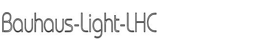 Bauhaus-Light-LHC Regular.ttf