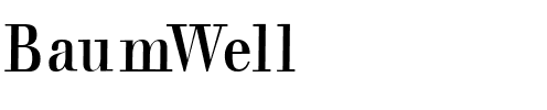 BaumWell Regular.ttf