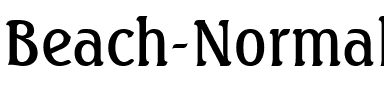 Beach Normal.ttf