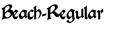 Beach Regular.ttf