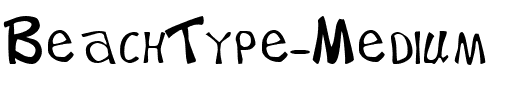 BeachType  Medium.ttf
