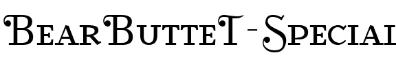 BearButteT Special.ttf
