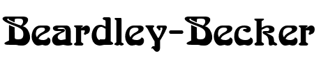 Beardley Becker Normal.ttf