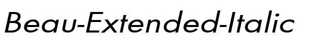Beau-Extended Italic.ttf