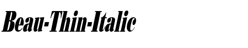 Beau Thin Italic.ttf