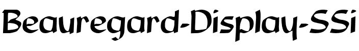 Beauregard Display SSi Regular.ttf