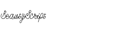 BeautyScript Regular.ttf