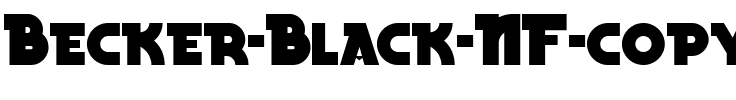 Becker Black NF Regular.ttf
