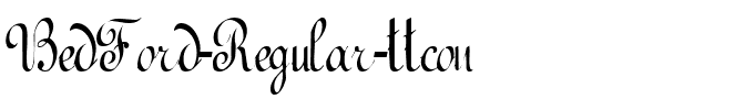 BedFord ttcon Regular.ttf