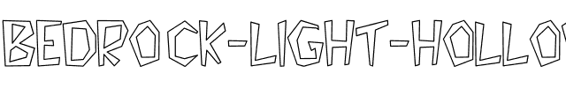 Bedrock-Light Hollow Regular.ttf