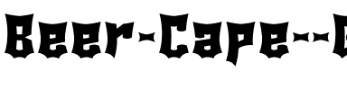 Beer Cape__G Regular.ttf