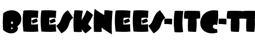 Beesknees ITC TT Regular.ttf