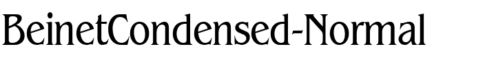 BeinetCondensed Normal.ttf