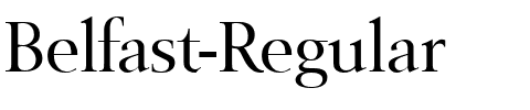 Belfast-Regular Regular.ttf