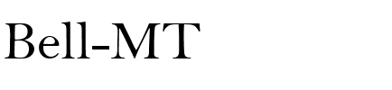 Bell MT Normal.ttf