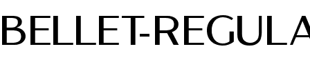 Bellet Regular.ttf