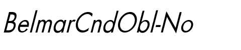 BelmarCndObl-No Regular.ttf