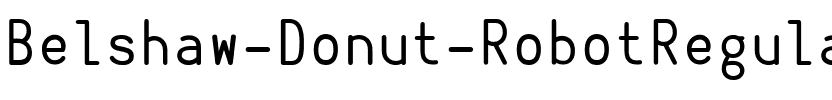 Belshaw Donut Robot Regular.ttf