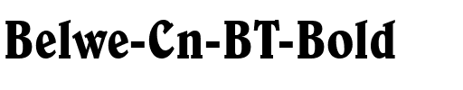 Belwe Cn BT Bold.ttf