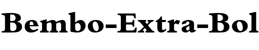 Bembo Extra Bold Regular.ttf
