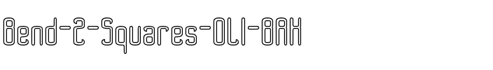 Bend 2 Squares OL1 BRK Normal.ttf