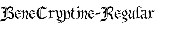 BeneCryptine Regular.ttf