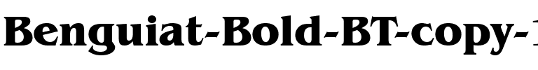 Benguiat Bk BT Bold.ttf