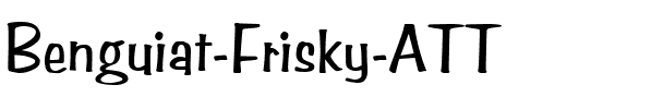 Benquiat Frisky ATT CE Normalny.ttf