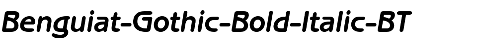 BenguiatGot Bk BT Bold Italic.ttf