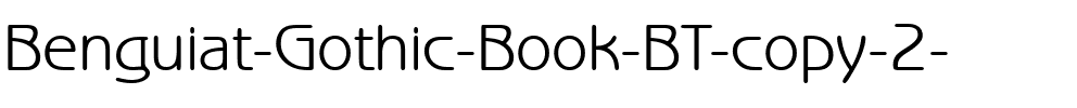 BenguiatGot Bk BT Book.ttf