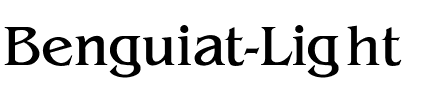 Benguiat-Light Regular.ttf
