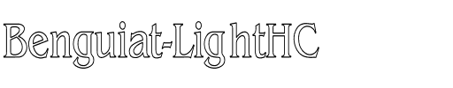 Benguiat-LightHC Regular.ttf