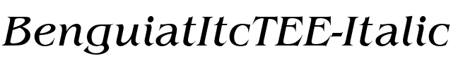BenguiatItcTEE Italic.ttf