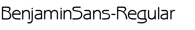 BenjaminSans Regular.ttf