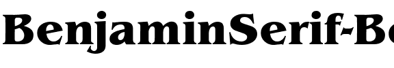 BenjaminSerif Bold.ttf