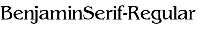 BenjaminSerif Regular.ttf