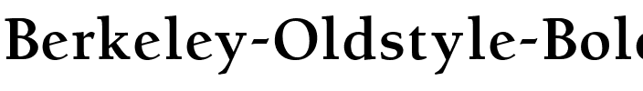 Berkeley Oldstyle Bold.ttf