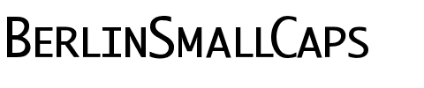BerlinSmallCaps Regular.ttf