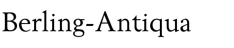 Berling Antiqua Normal.ttf