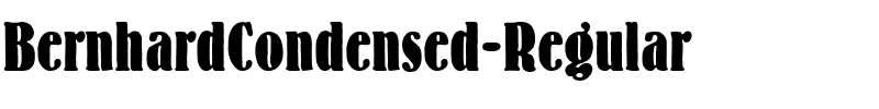 BernhardCondensed Regular.ttf