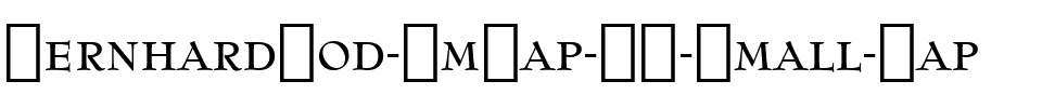 BernhardMod SmCap BT Small Cap.ttf